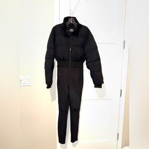 Free People Movement Down Hill Diva Black Ski Suit S